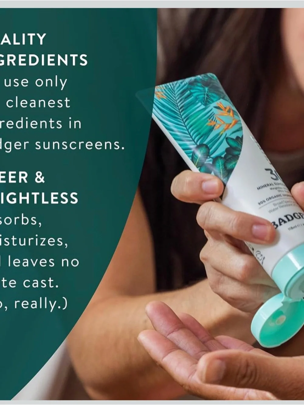 Badger Daily Mineral Sunscreen Broad Spectrum SPF 30